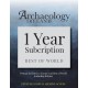 6. Archaeology Ireland: 1 year subscription posted to Europe and the Rest of the World (inc. Britain) PLUS FULL DIGITAL ACCESS
